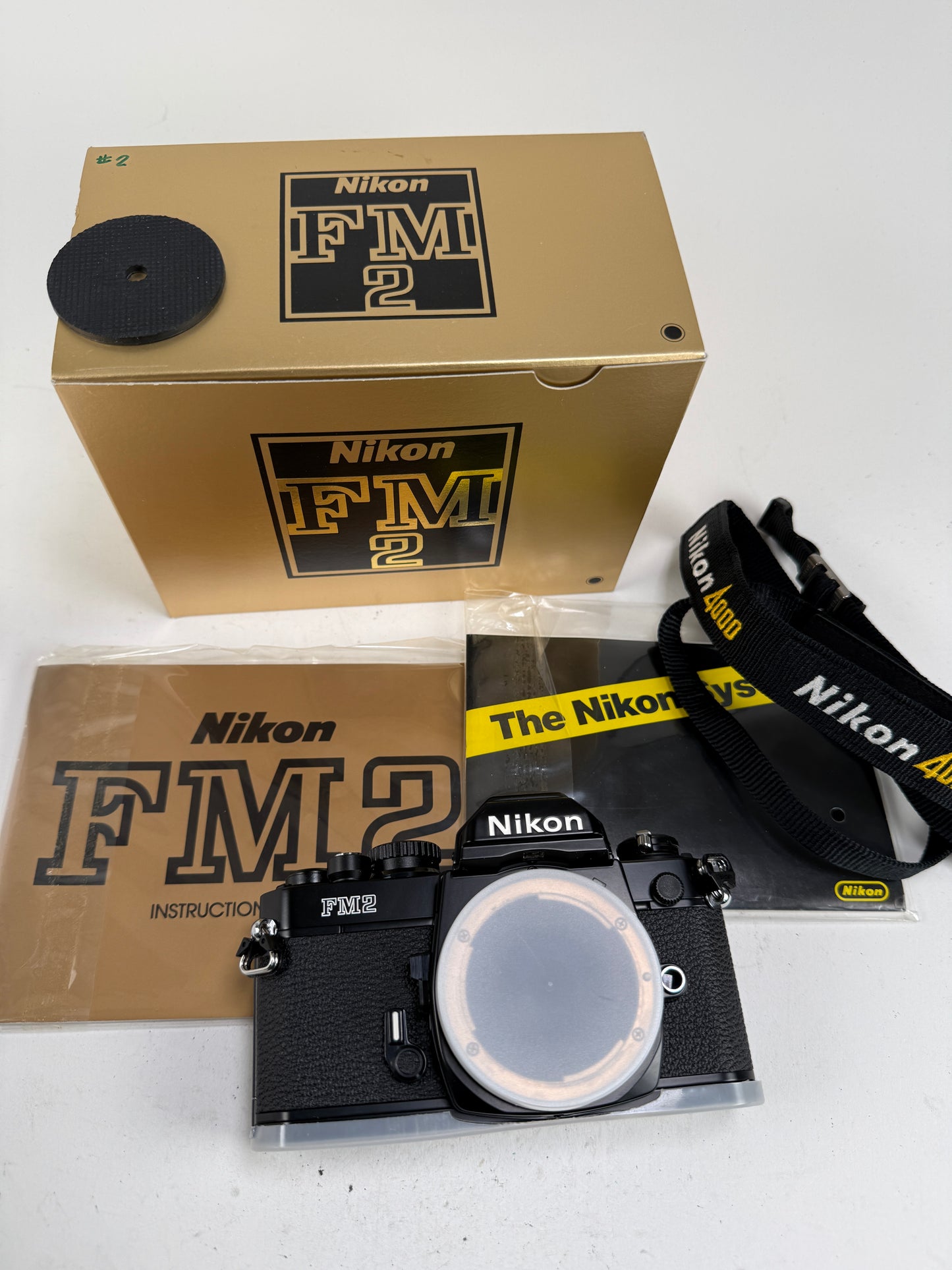 Nikon FM2N SLR Film Camera Body FM-2N black