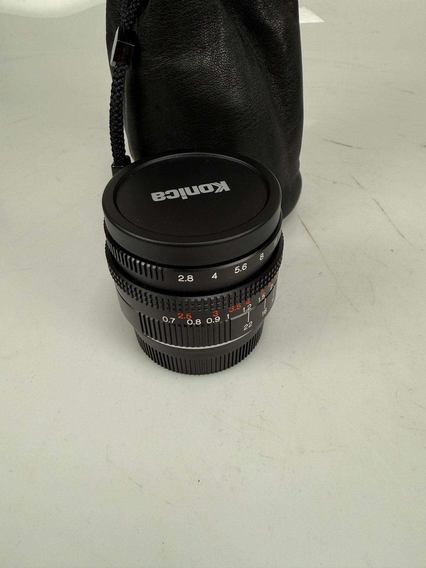 Konica M-HEXANON 28mm F2.8 Lens for Leica M Mount