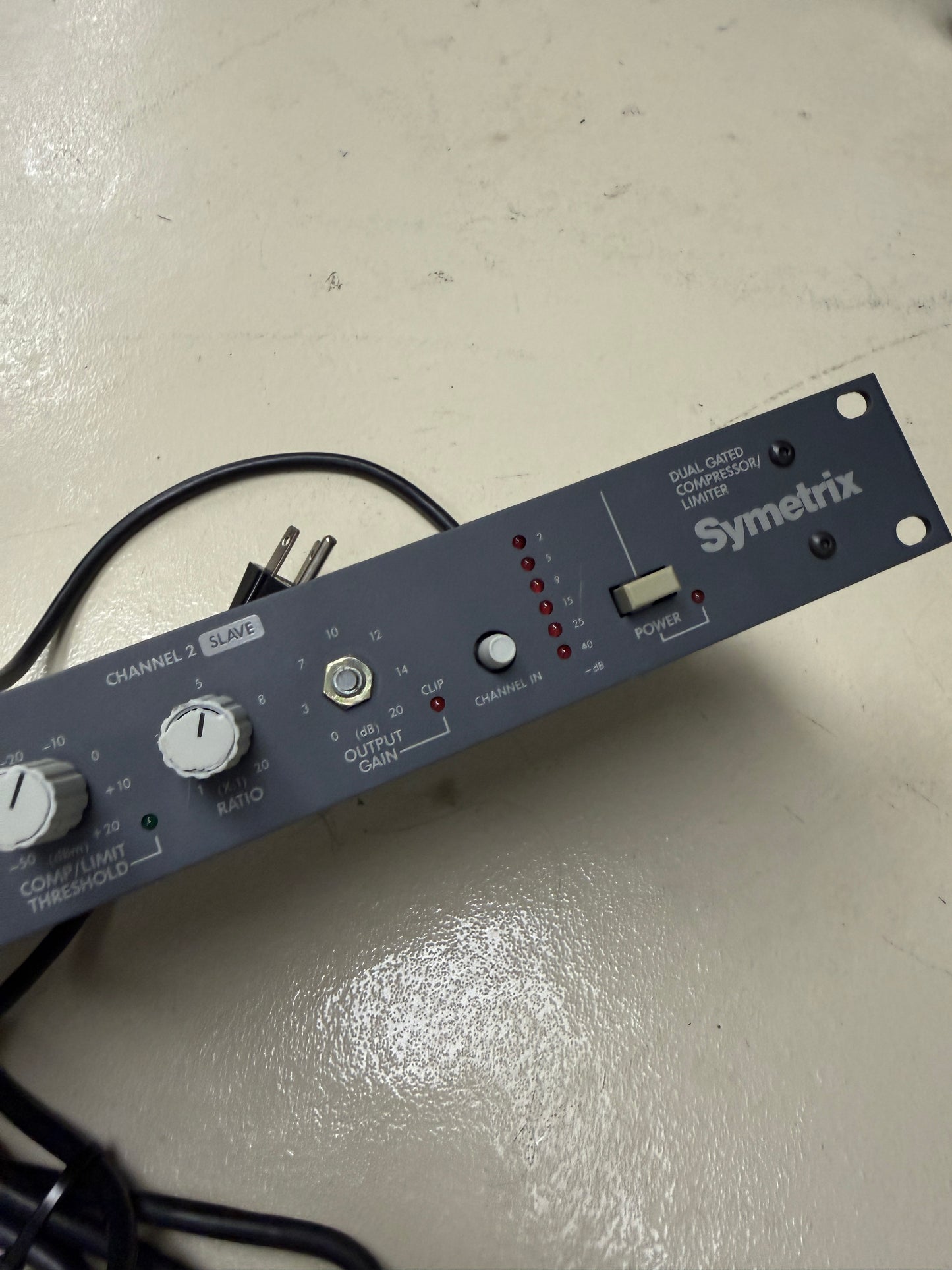 Symetrix 525 Dual Gated Compressor/Limiter Dynamics Audio