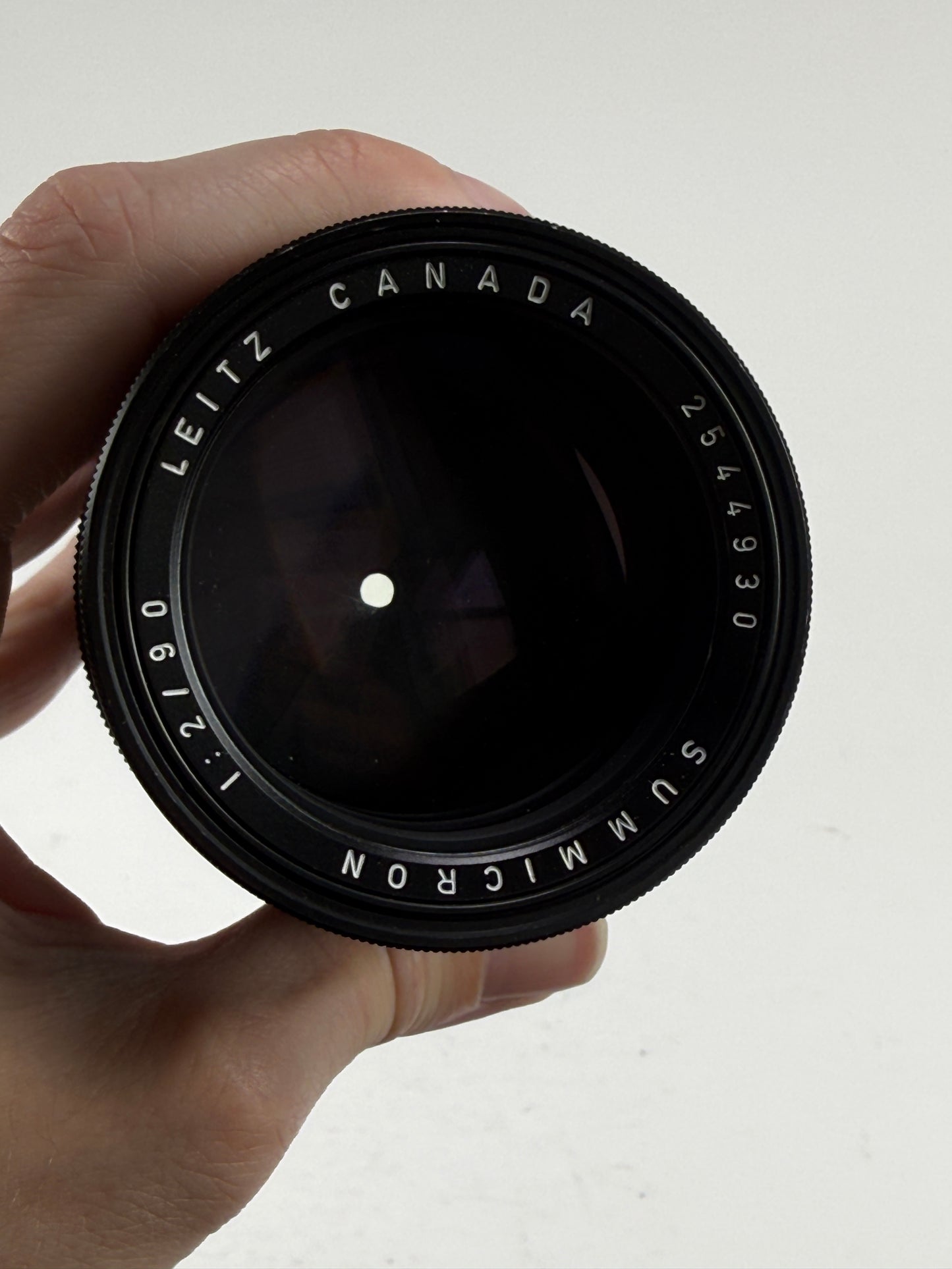 Leica Summicron M 90mm f2 Leitz Canada MF M Mount Lens
