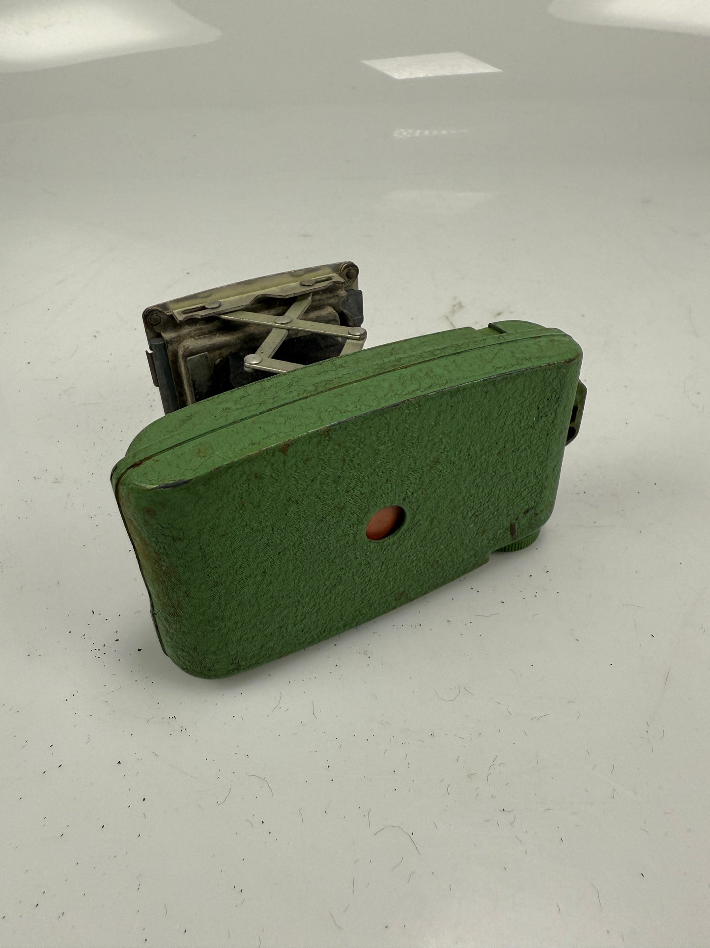 Univex Model AF universal camera corp folding mini camper GREEN RARE