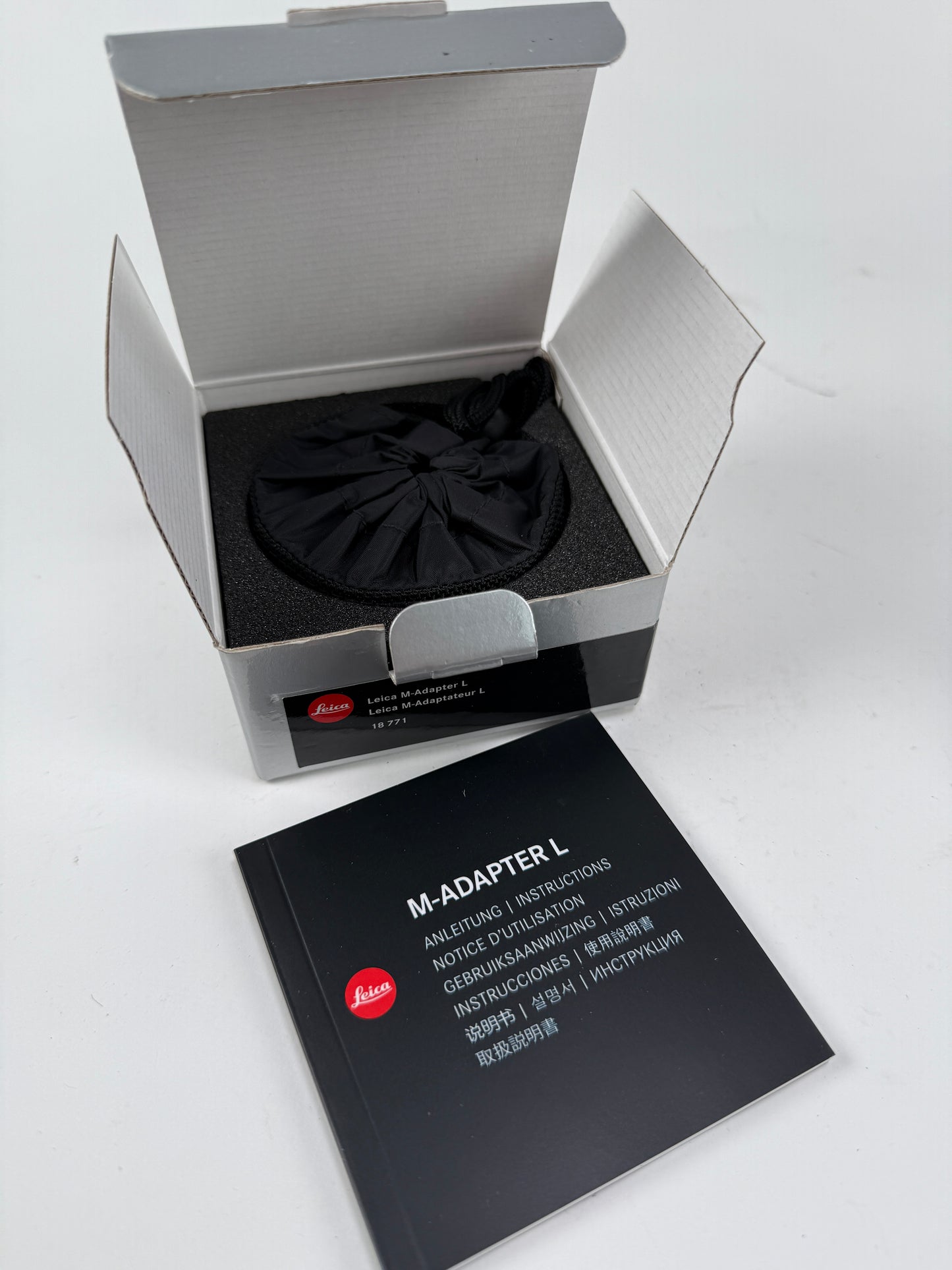 LEICA M ADAPTER L 18771 Black fits T TL SL