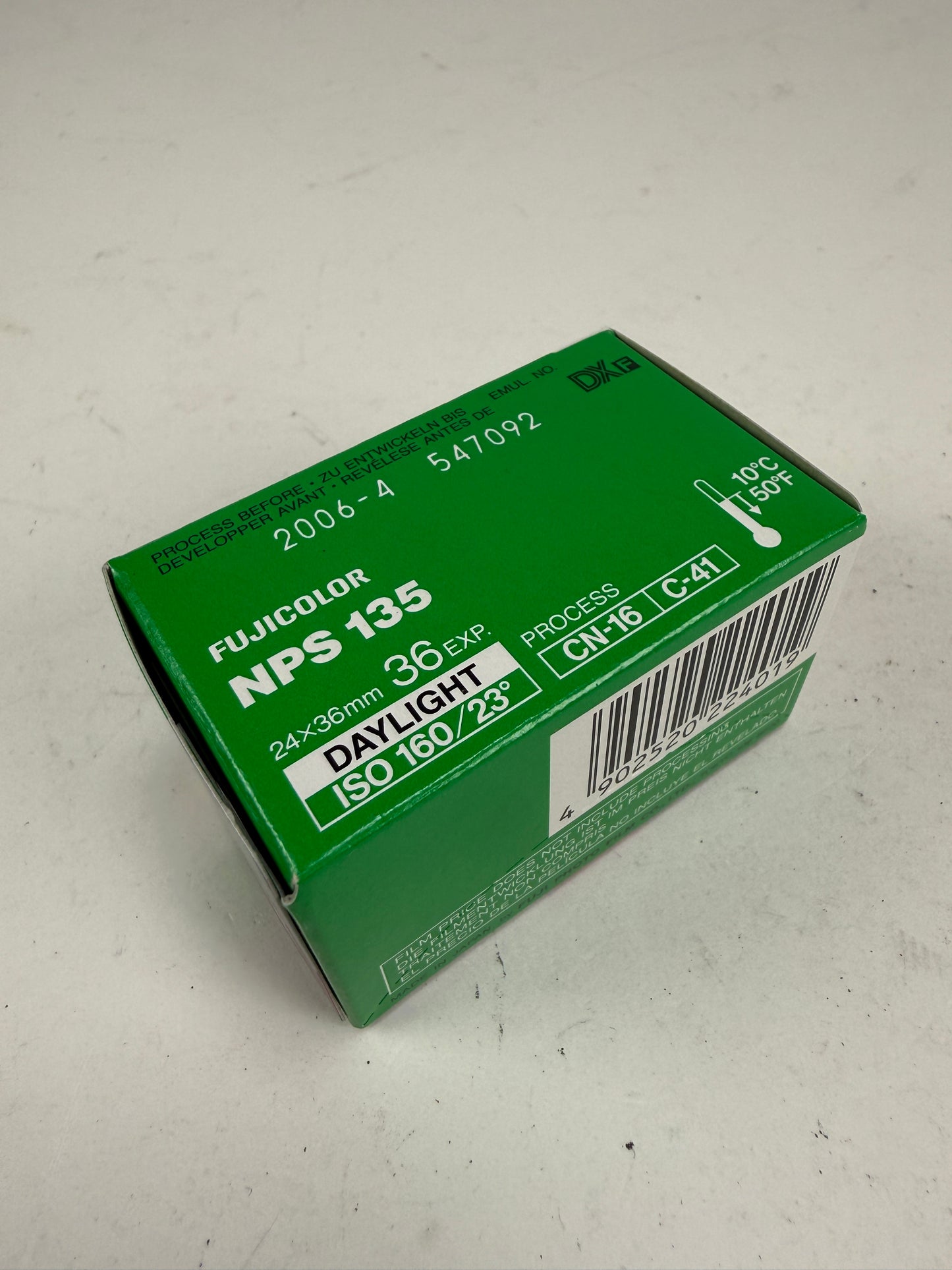 Fuji / Fujifilm Roll NPS 160 35mm Color Negative Film 36 exposure