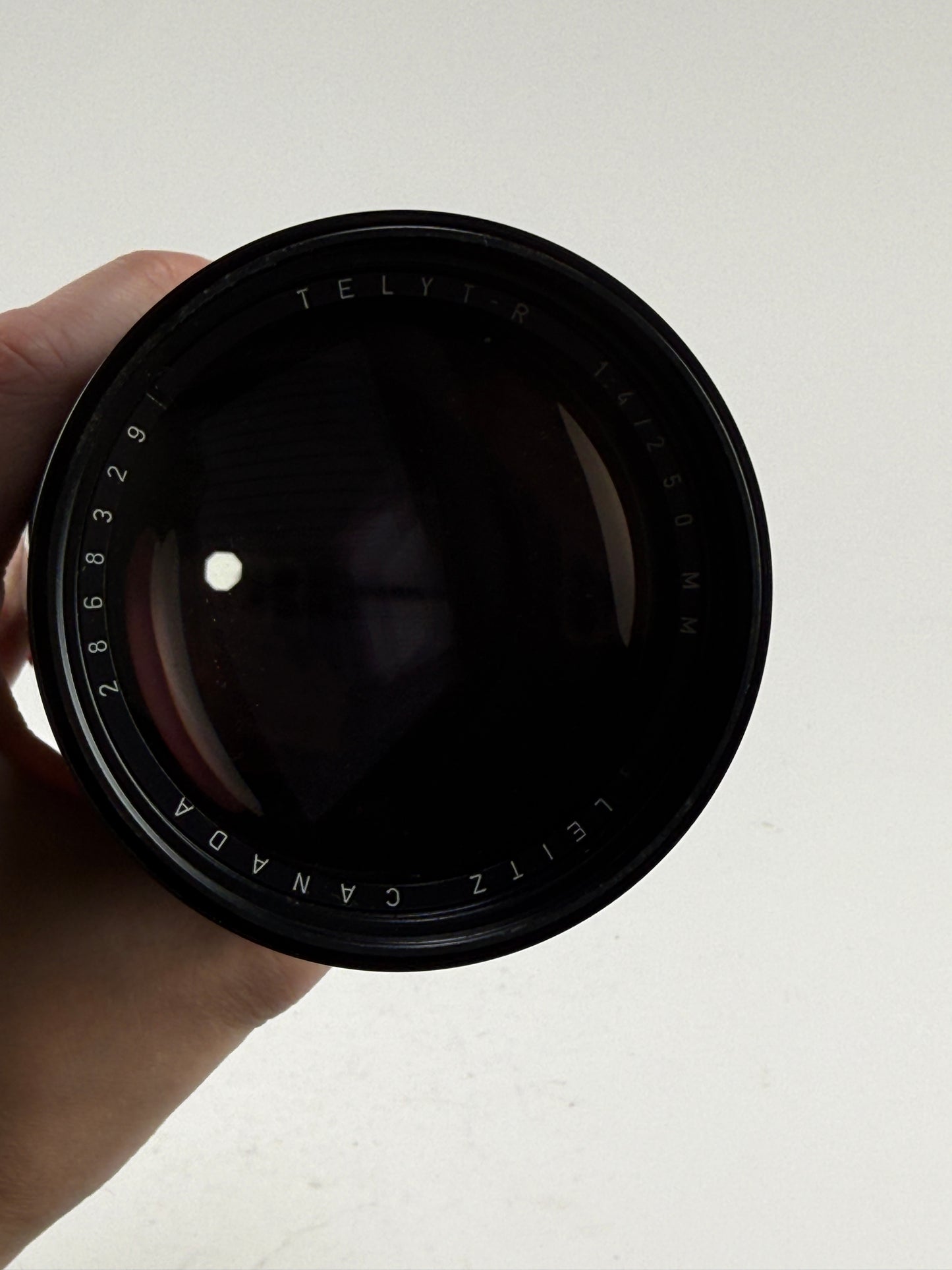 Leica Leitz Canada Telyt-R 250mm f4 Nikon F converted Telephoto Lens