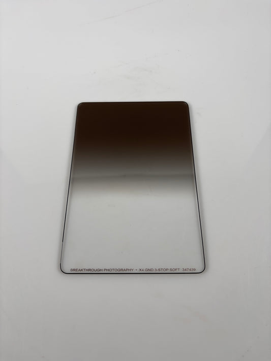 Breakthrough X4 GND 100X150mm 3-Stop soft Neutral Density Filter