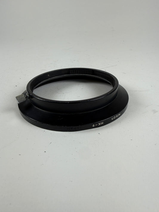 Nikon HK-9 Metal Lens Hood for 18mm f3.5 AIS
