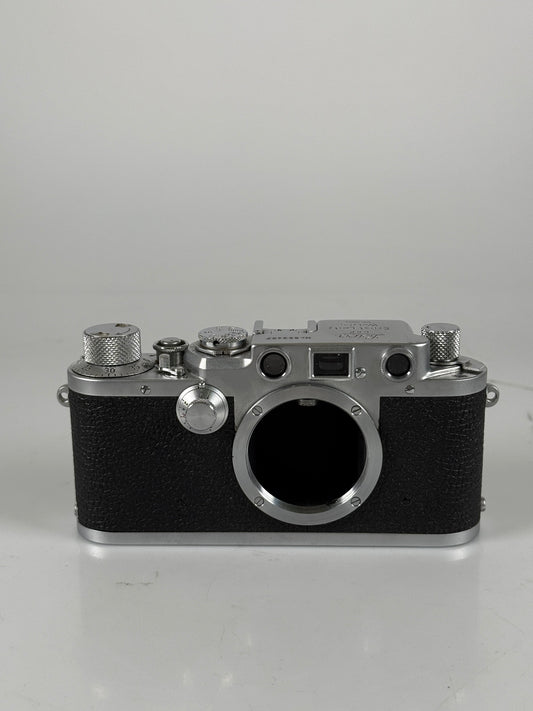 Leica IIIF black Dial BD Rangefinder 35mm Film Camera