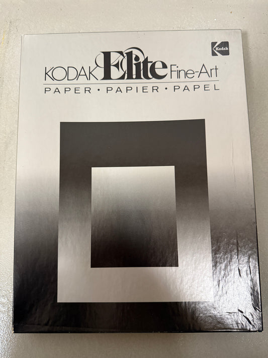 Kodak - Elite S4 P - B&W Photo Paper High-Lustre 11"x14" - Sealed 50 Sheets