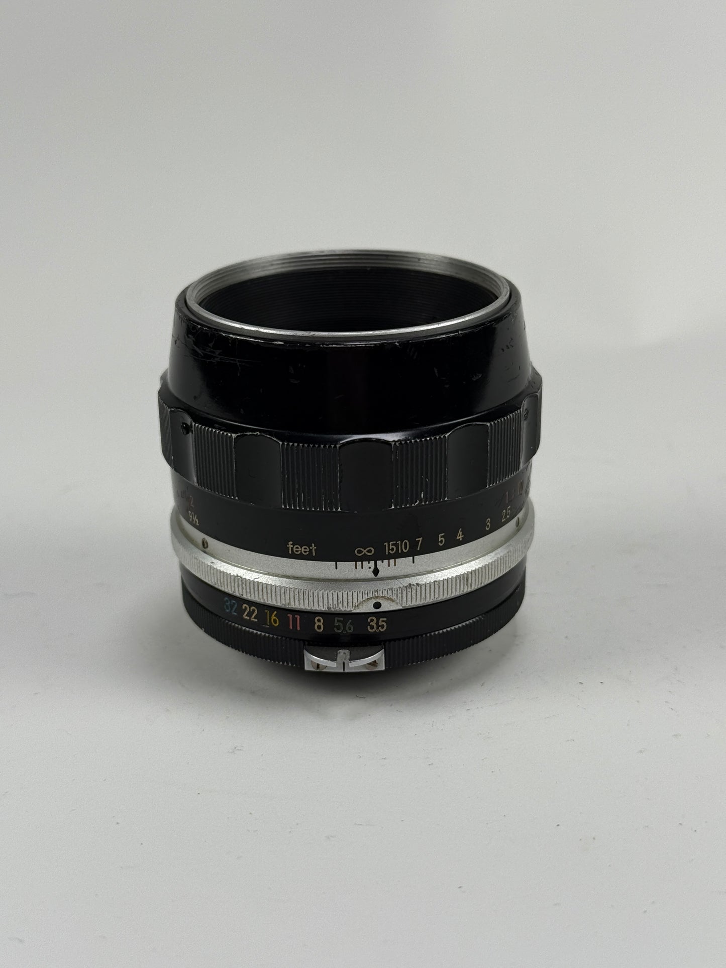 Nikon Nikkor Non AI 55mm f3.5 Micro Lens