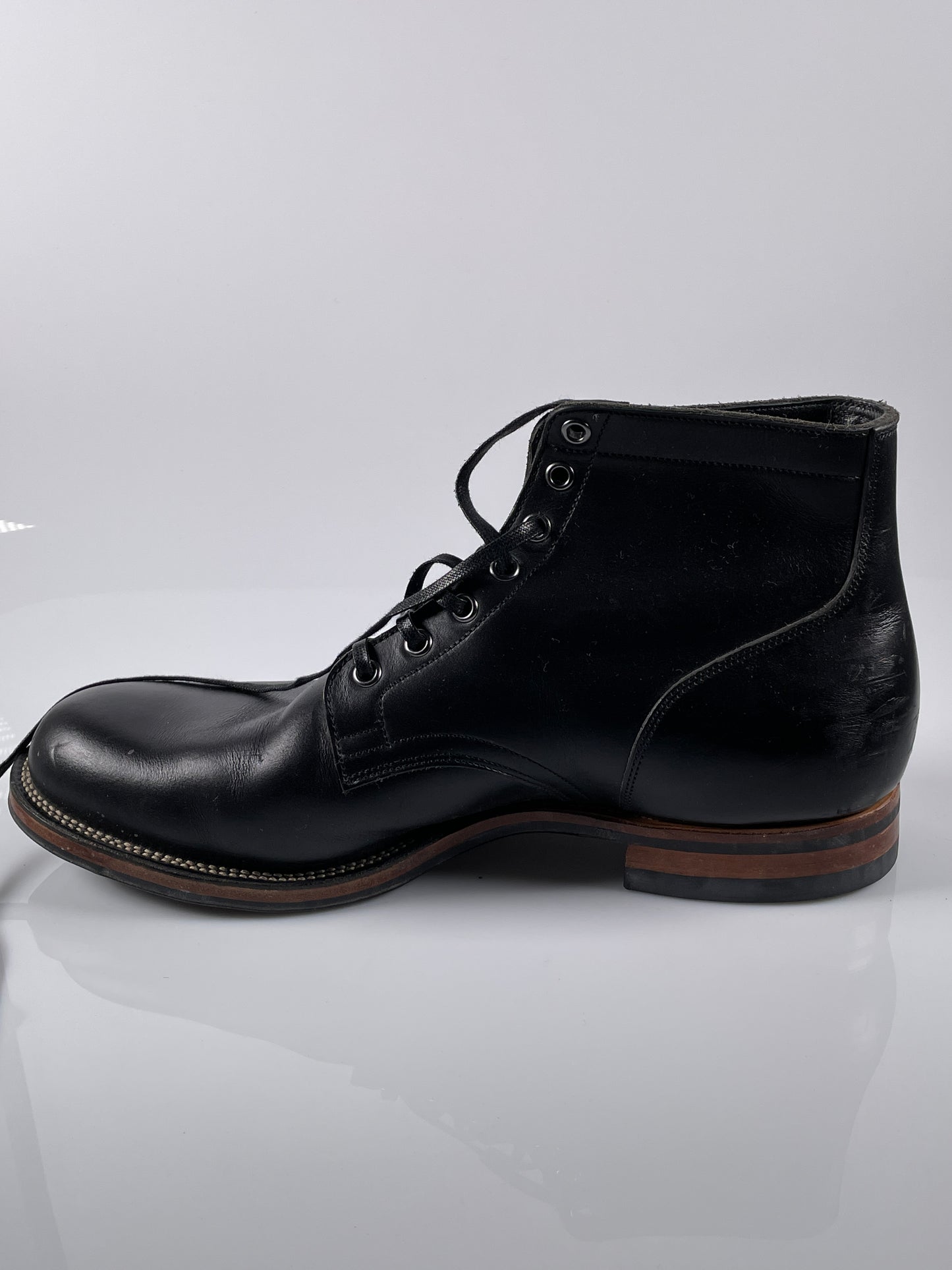 Viberg Service Boot 2030 - Black Chromexcel  Size US 10