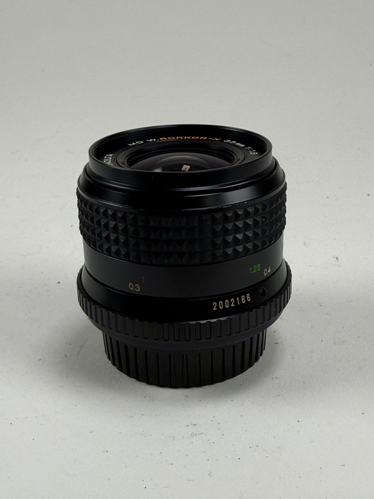 Minolta MD W Rokkor-X 35mm f1.8 Prime lens