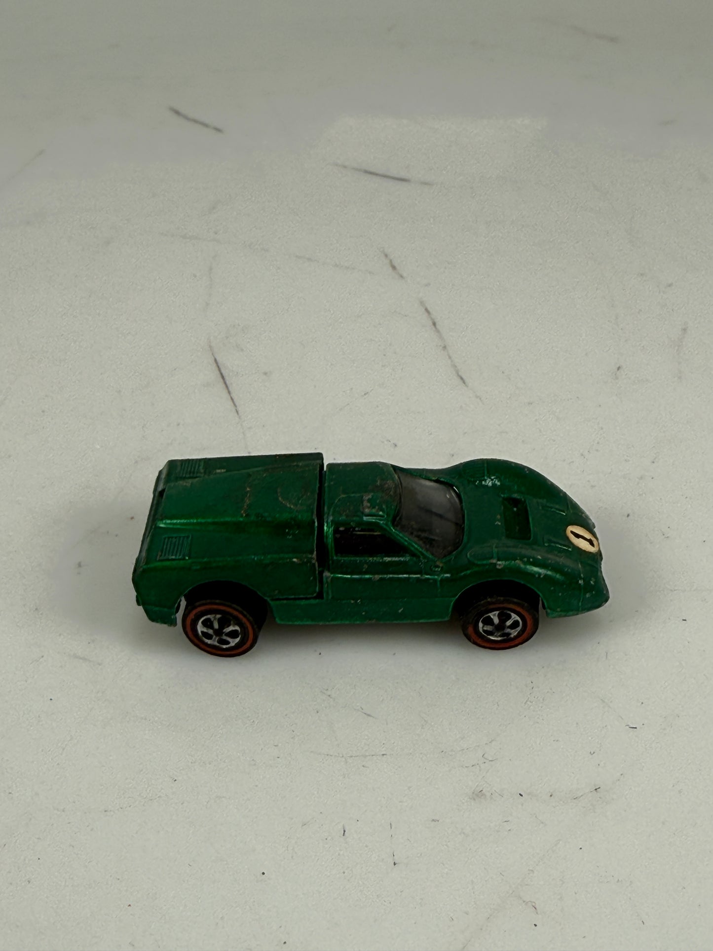 Hot Wheels Redline Ford J-Car 1967 Original Green