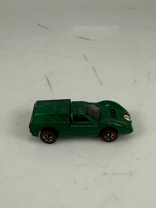 Hot Wheels Redline Ford J-Car 1967 Original Green