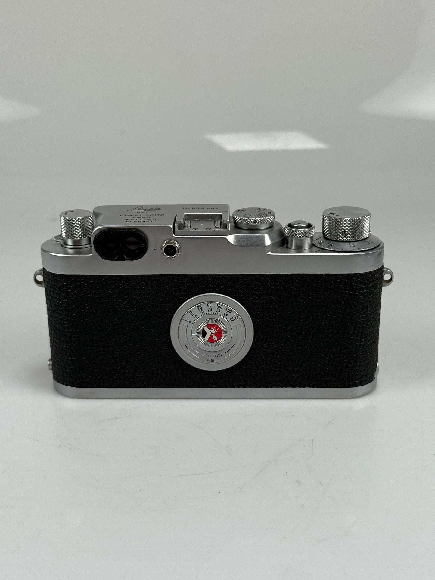 Leica IIIG Screwmount LTM Rangefinder Body in Chrome Silver