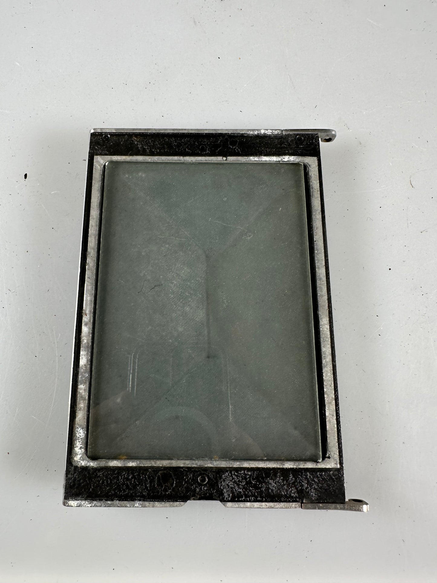 Linhof Folding Camera Back, ground glass, Focusing Hood