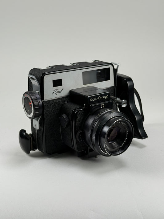 Koni-Omega Rapid Camera w/Super Omegon 90mm f3.5 120 Back, Grip
