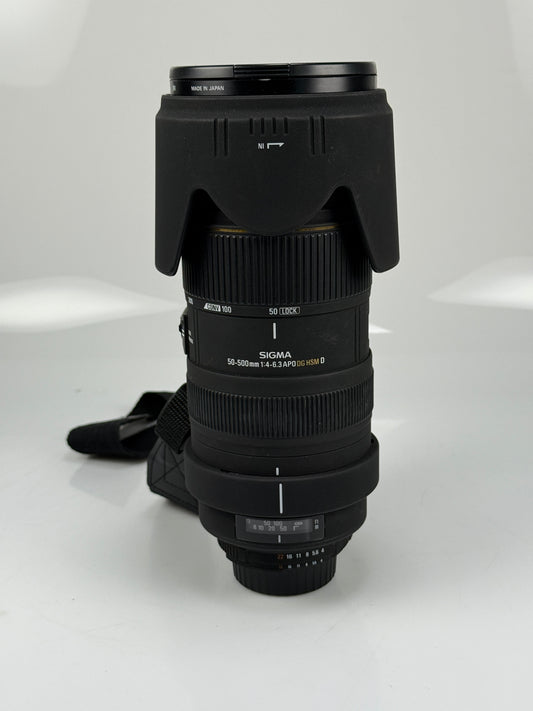 Sigma AF 150-500mm f4-6.3 APO DG HSM D Lens Nikon