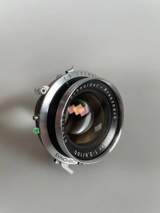 Schneider Xenotar 100mm f2.8 Linhof Compur Shutter Lens