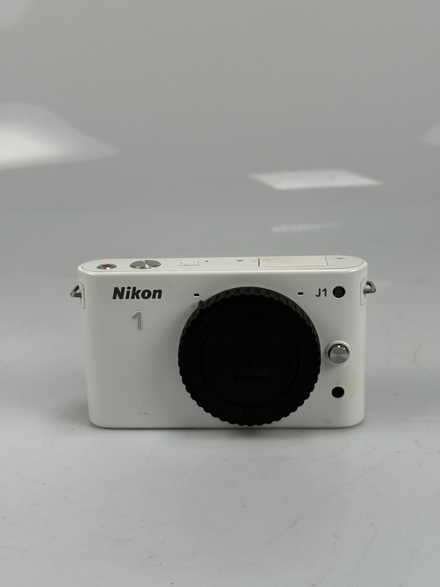 Nikon 1 J1 10.1MP Mirrorless SLR Camera w/ 10-30mm, 30-110mm Lens white