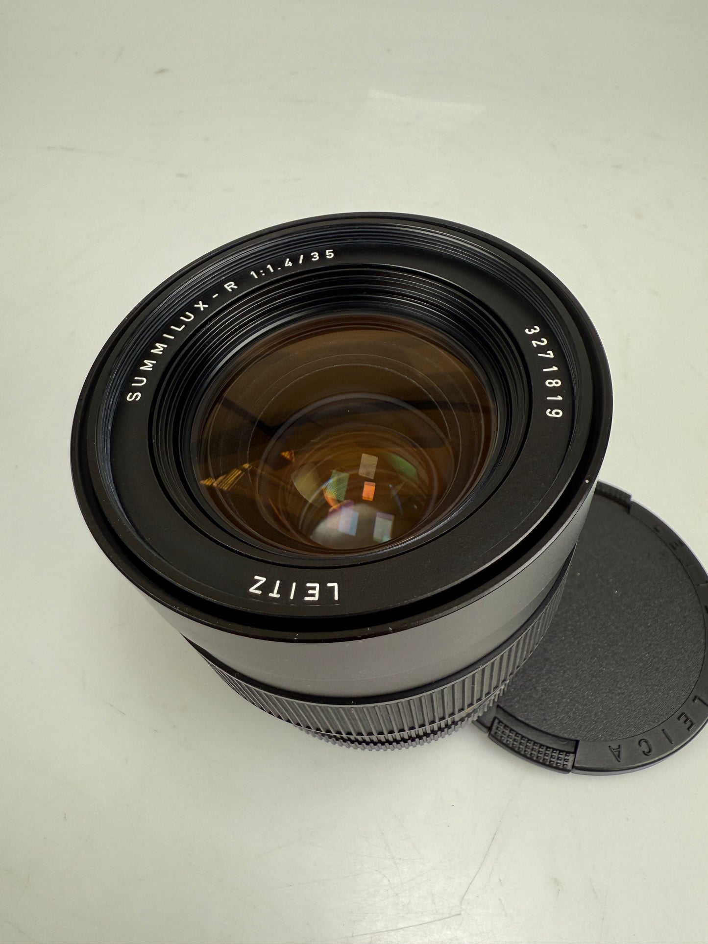LEICA LEITZ 35MM SUMMILUX-R F1.4 3RD CAM R 11144 LENS
