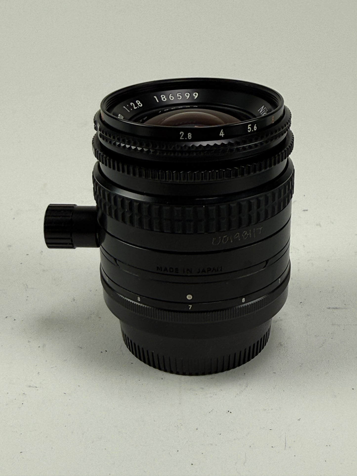 Nikon 35mm f2.8 Nikkor PC Manual Focus Lens