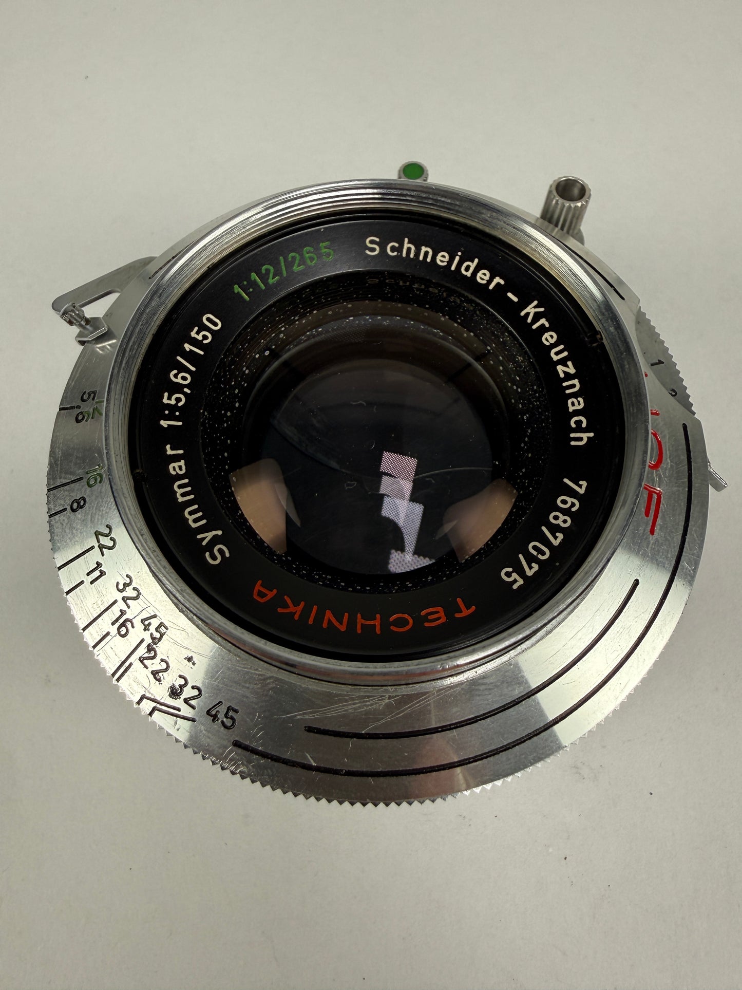 Schneider Symmar 150mm f5.6 265mm f12 convertible Linhof lens