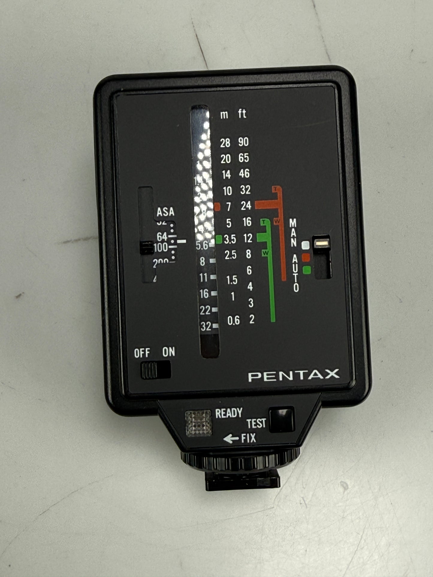 Pentax Model AF-200S Shoe Mount Flash