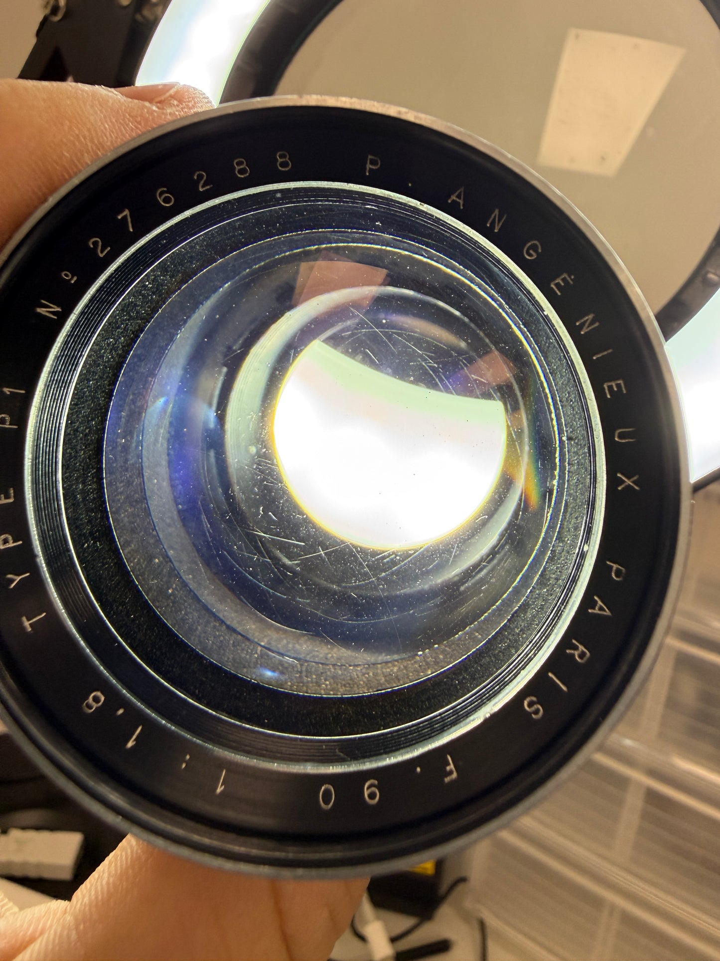 Angenieux 90mm f1.8 M42 screwmount Lens P1 RARE