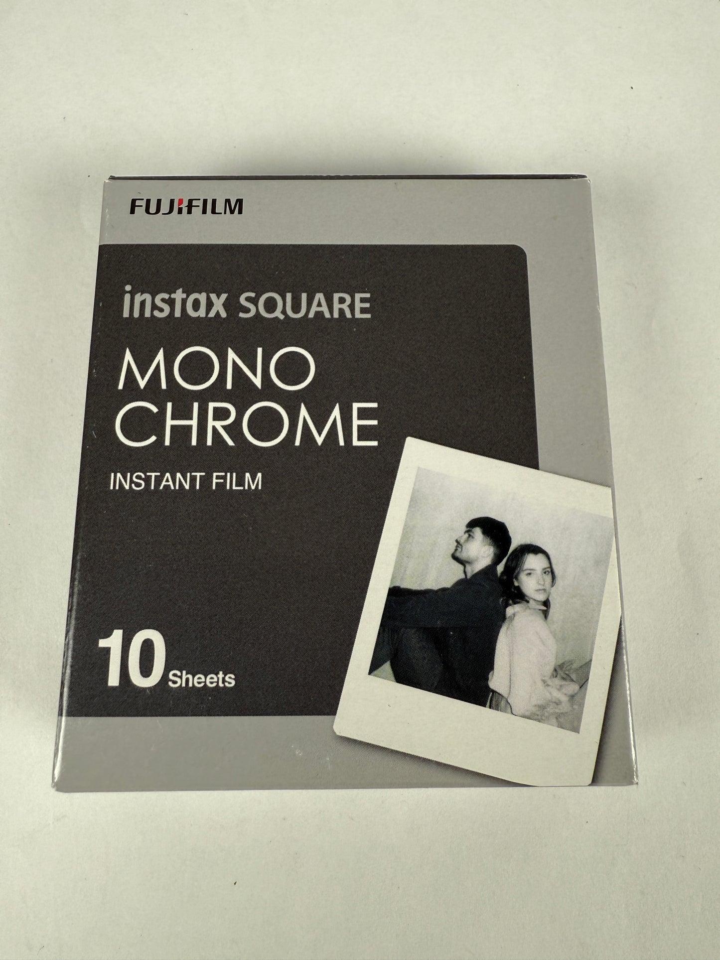 FUJIFILM INSTAX SQUARE Monochrome Instant Film (10 Exposures) 05/2025