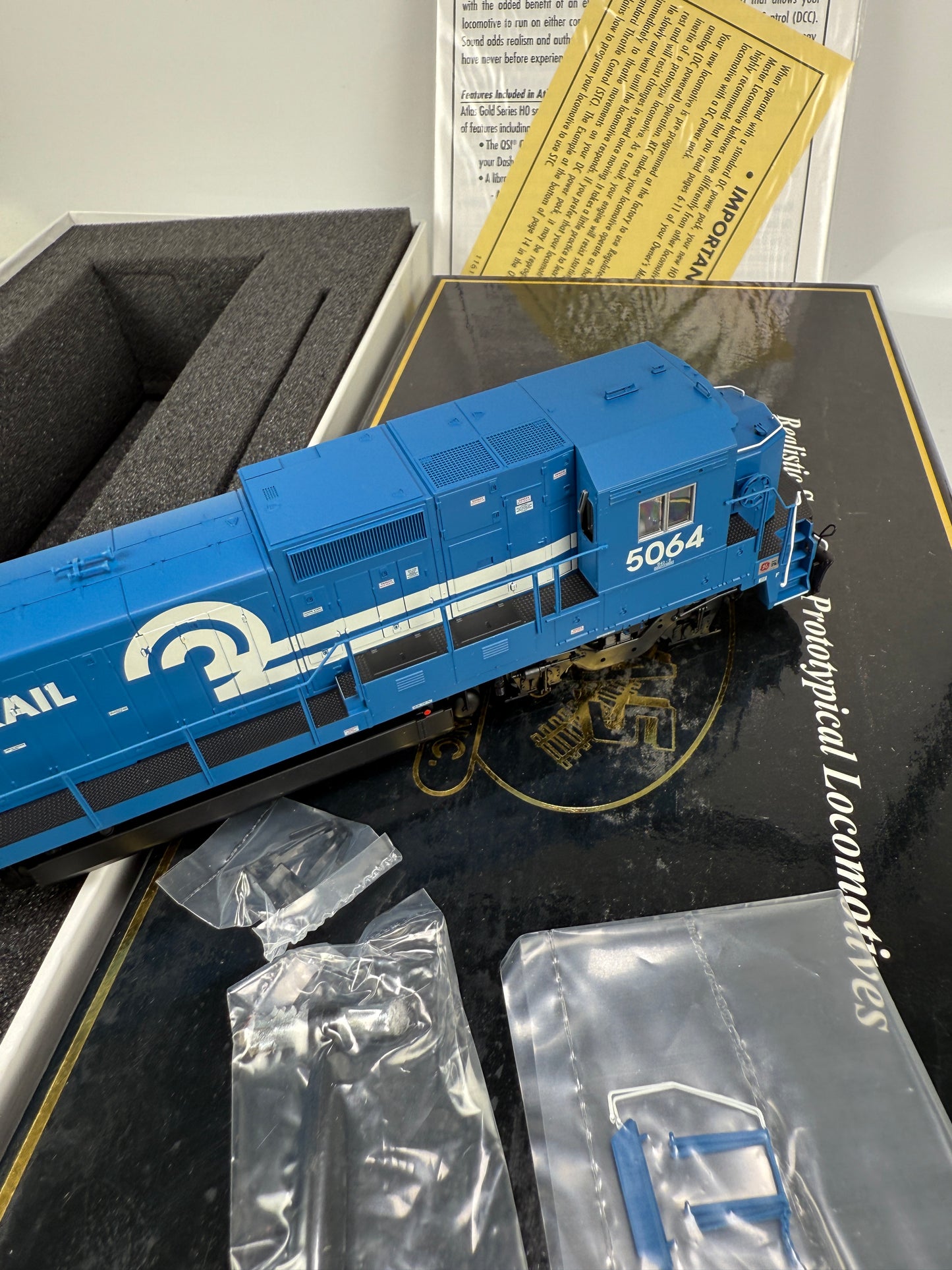 ATLAS master gold HO 9804 Conrail # 5064 HO Dash B-40B locomotive w/ DCC & Sound