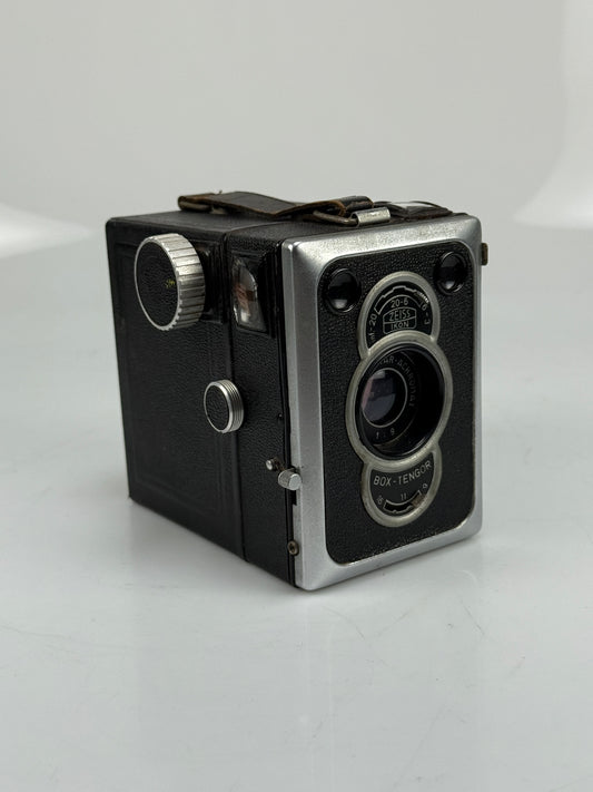 Zeiss Ikon Box Tengor 56/2 120 Film 6x9 Box Camera Goerz Frontar-Achromat F9