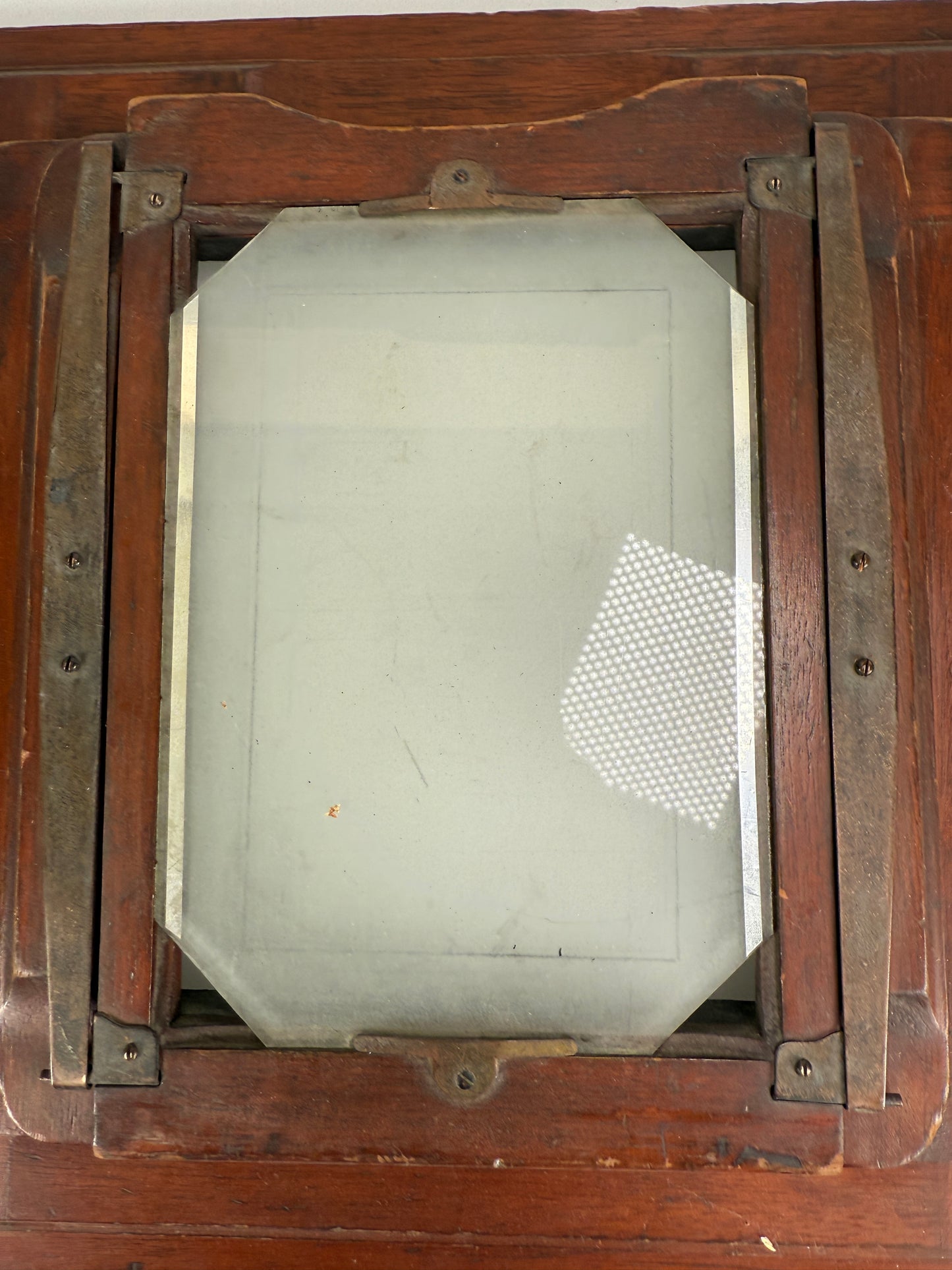 Kodak Large format 8x10 to 5x7 Reducing back wooden camera