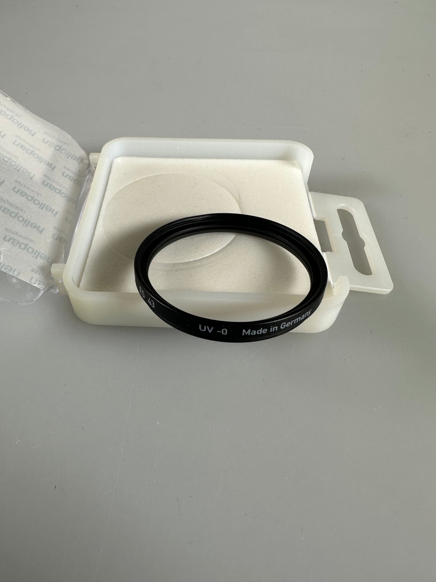 Heliopan ES 43mm Digital UV -0 Camera Lens Filter