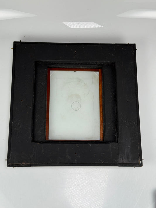 Wooden large format camera 8x10 to 5x7 reducing Ground Glass Back camera Gundlach