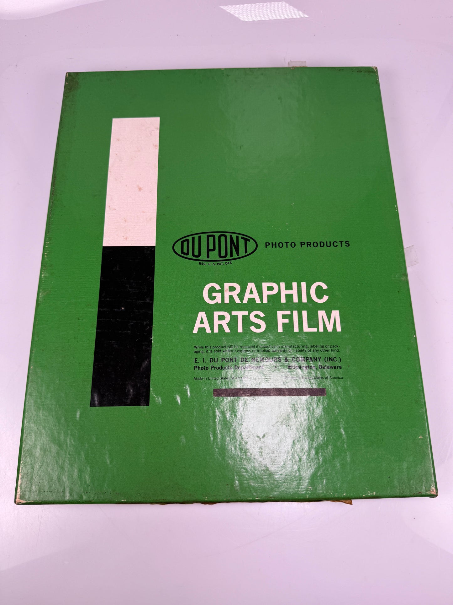 DuPont 11x14 Cronar Clear C72 5054 Base Film - 50 Sheet Box