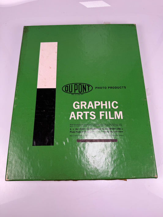DuPont 11x14 Cronar Clear C72 5054 Base Film - 50 Sheet Box