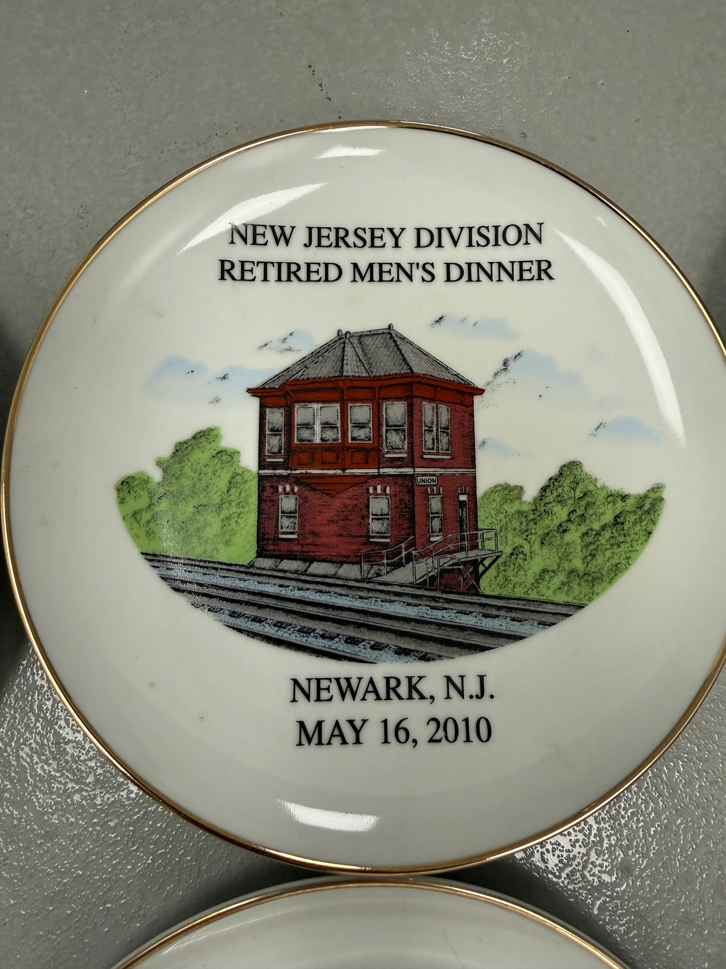 Lot of 11 New Jersey Division Trenton Pennsylvania Railroad commemorative Plates