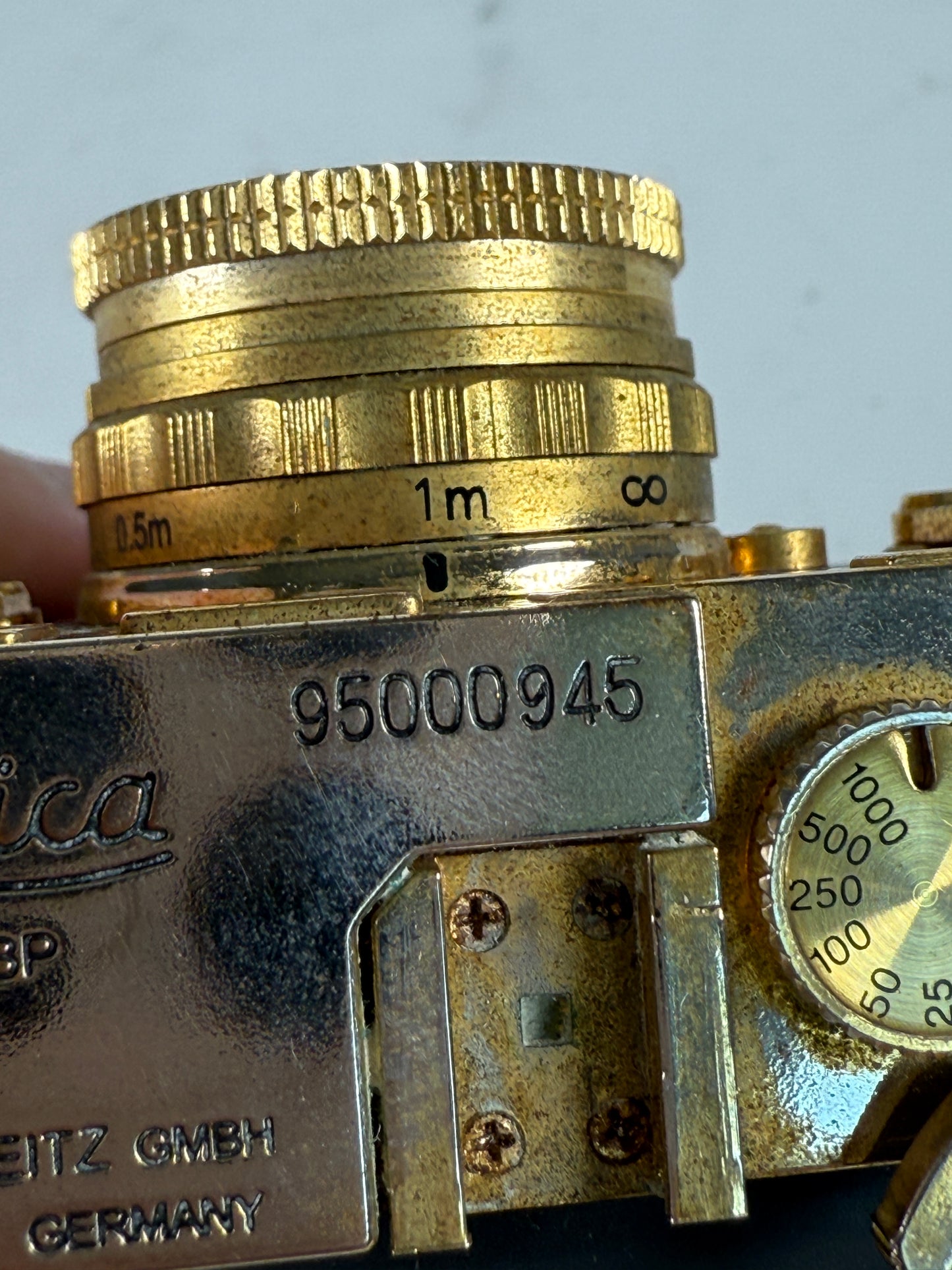 Minox Leica M3 Mini Digital Camera 5MP Classic Replica Gold edition RARE