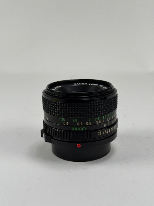 Canon FD 28mm f2.8 Lens 28/2.8 FD New