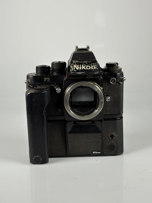 Nikon F3P Press HP SLR Film Camera MD-4