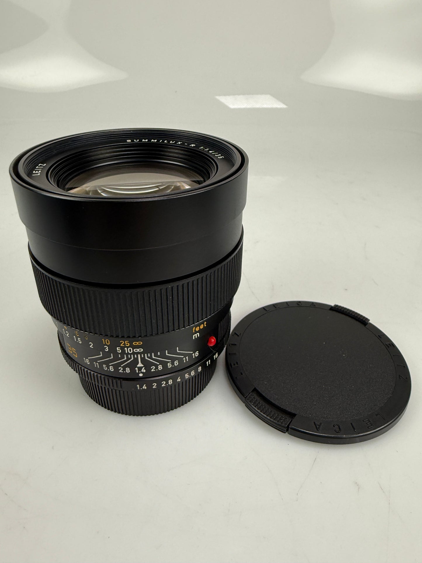 LEICA LEITZ 35MM SUMMILUX-R F1.4 3RD CAM R 11144 LENS