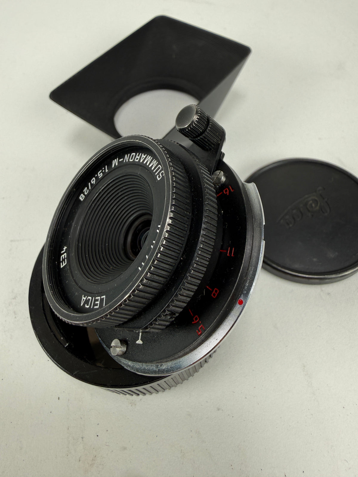 Leica 28mm F5.6 Summaron-M Matte Black chrome #11928 RARE