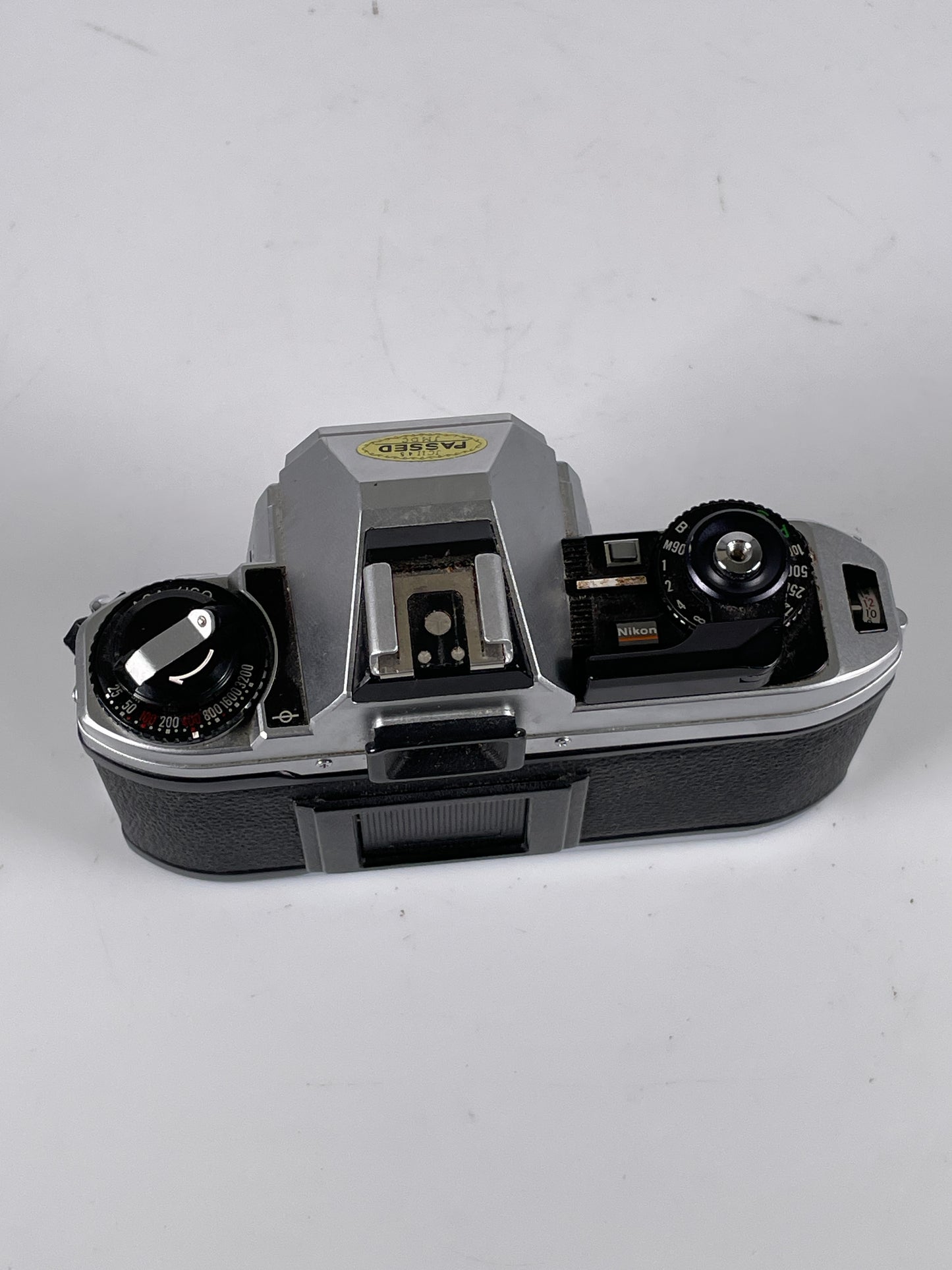 Nikon FG-20 Sliver Body SLR 35mm Film Camera