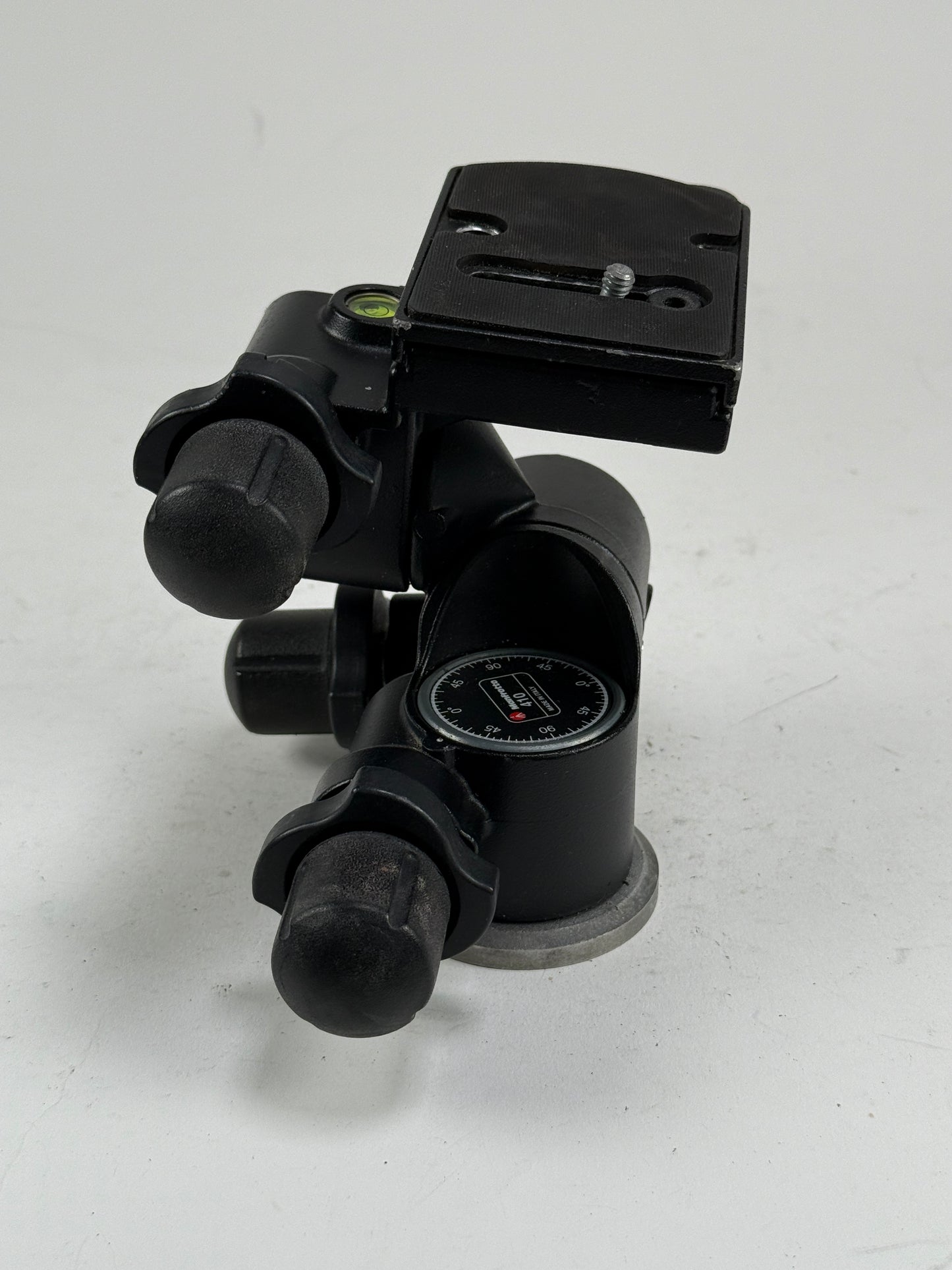 Manfrotto 410 Geared Head (3275) Video Camera Tripod Head Micro Adjustments