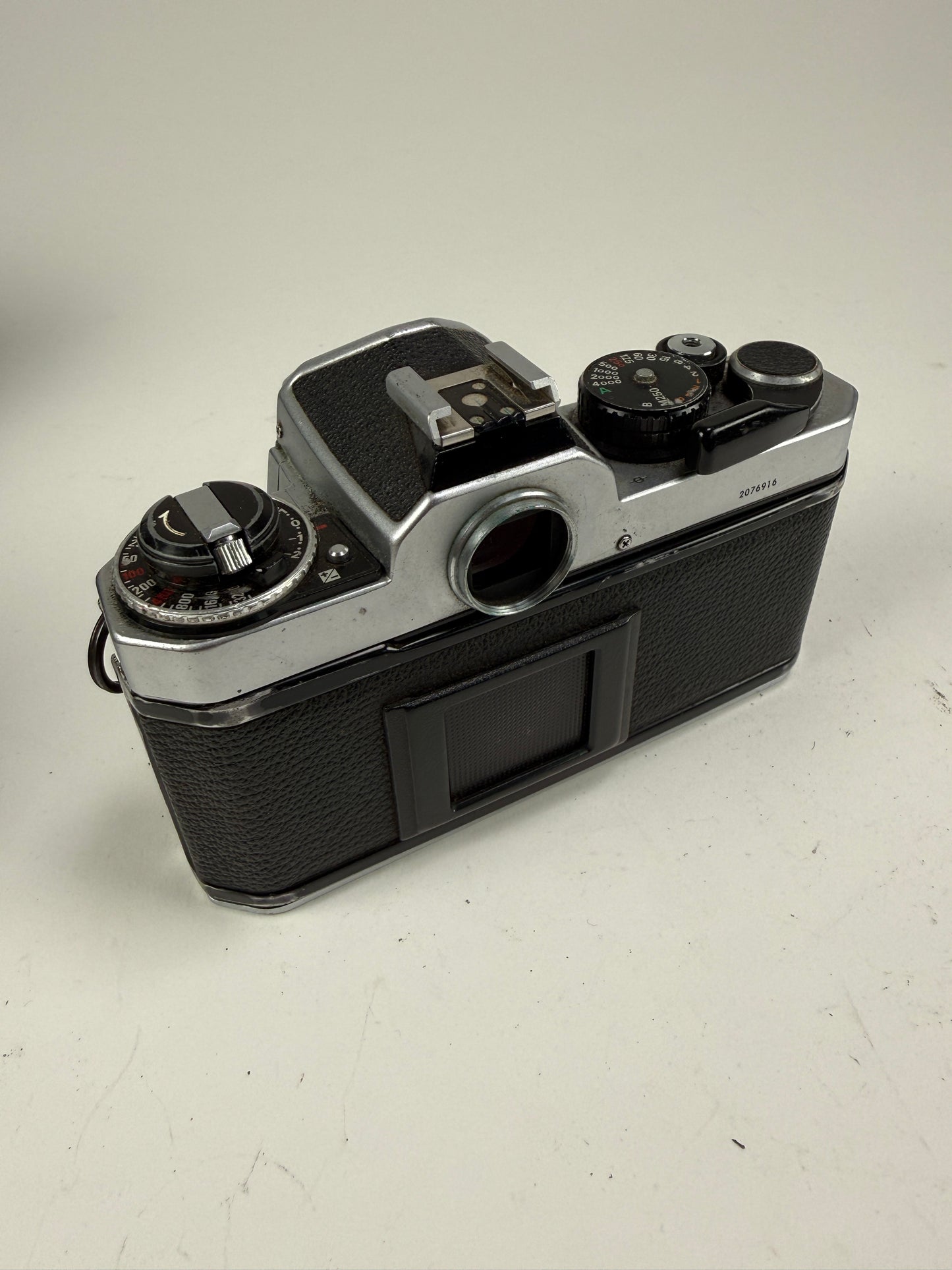 Nikon FE2 silver 35mm SLR Film Camera Body