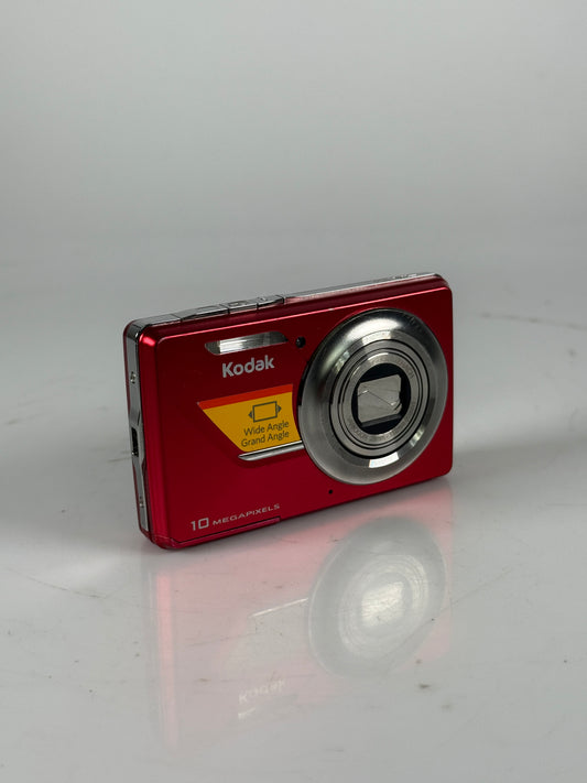 Kodak EasyShare M420 10.0MP 4x Optical Zoom Digital Camera red