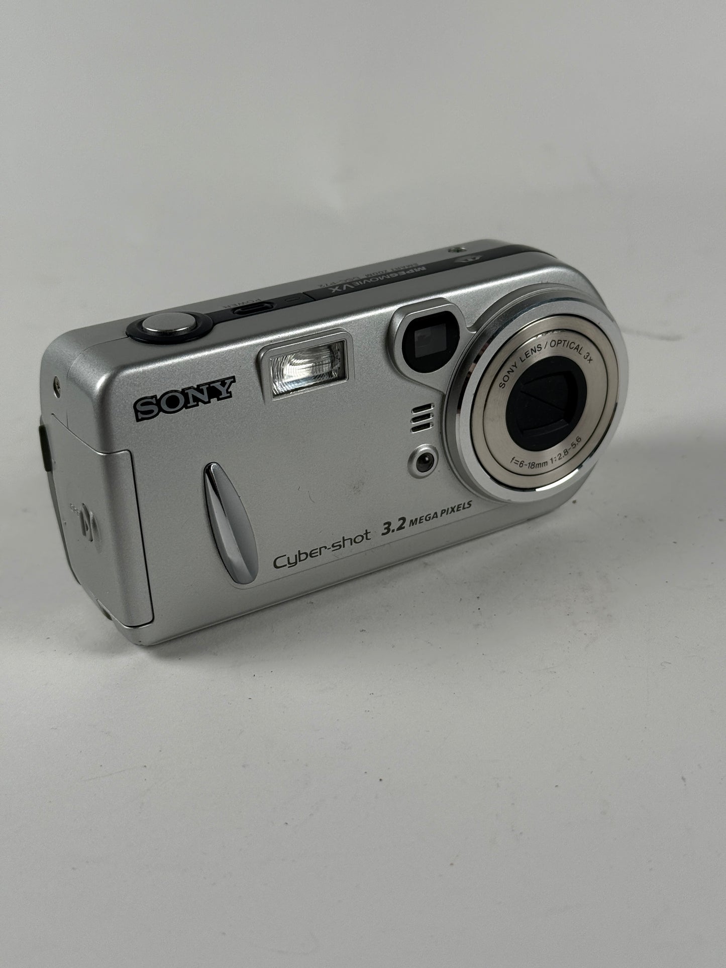 Sony Cyber-shot DSC-P72 3.2MP Digital Camera - Silver