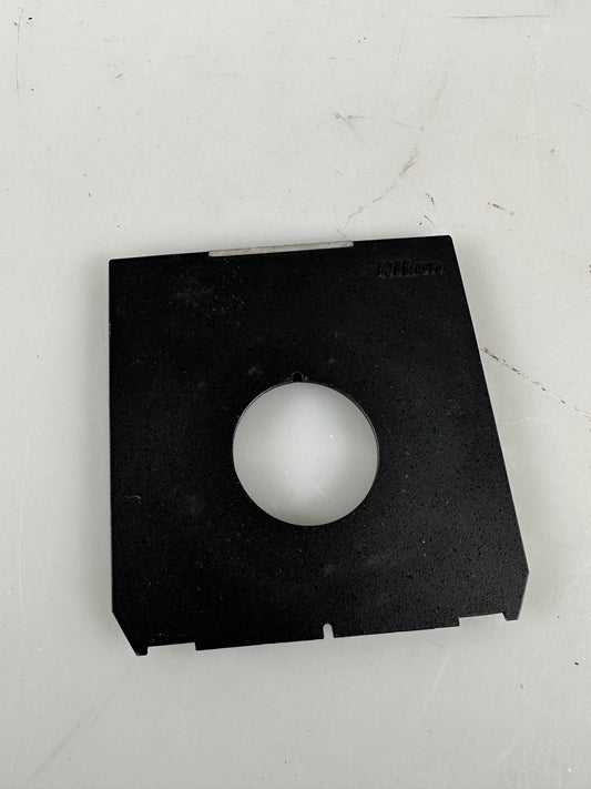 Nikon Linhof Technika 4x5 lens board copal 0 RARE