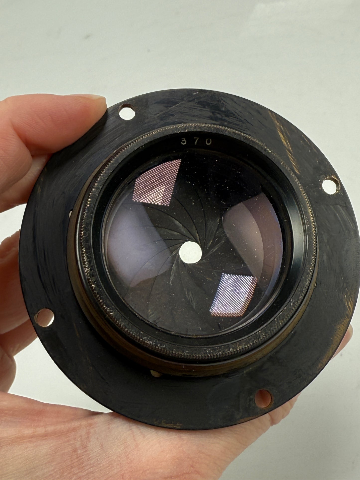 Goerz Red dot Apo Artar 14" [355mm] F9 barrel Lens