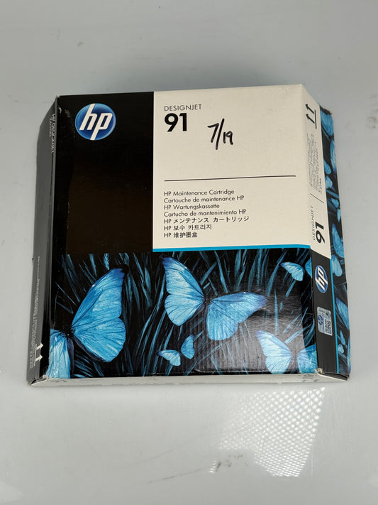 Genuine HP 91 DesignJet Maintenance Cartridge C9518A